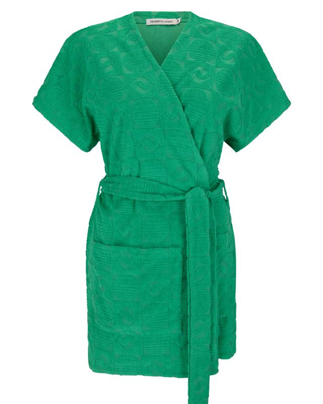 Cruise Dolphin Kimono Tropical Green