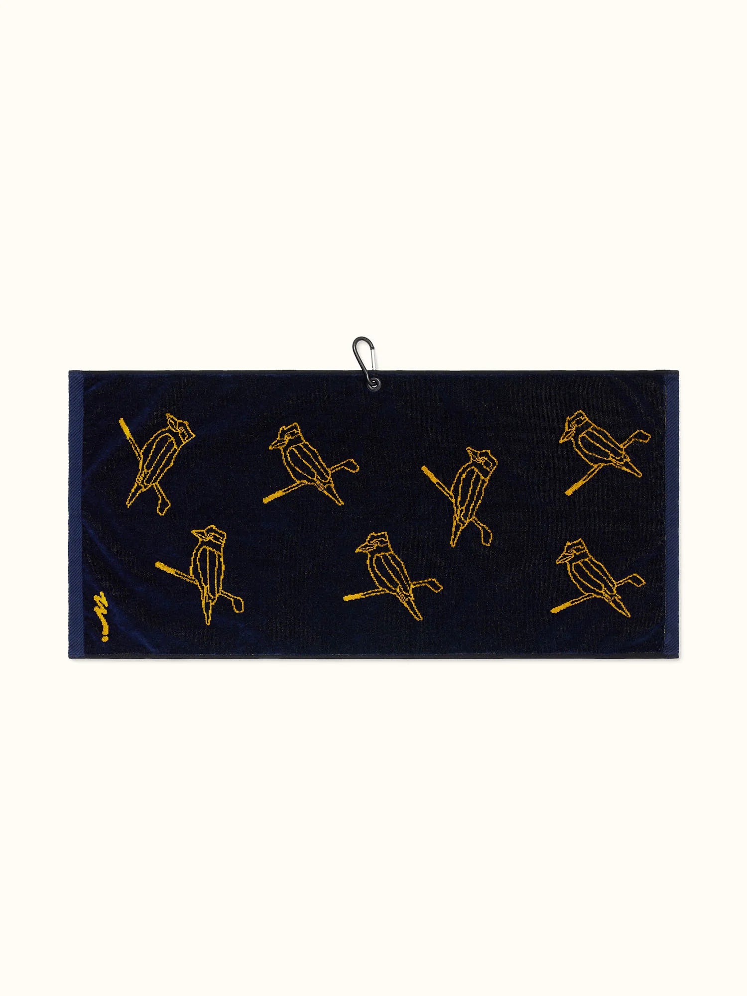 Kooka Icon Towel - Navy/Honey