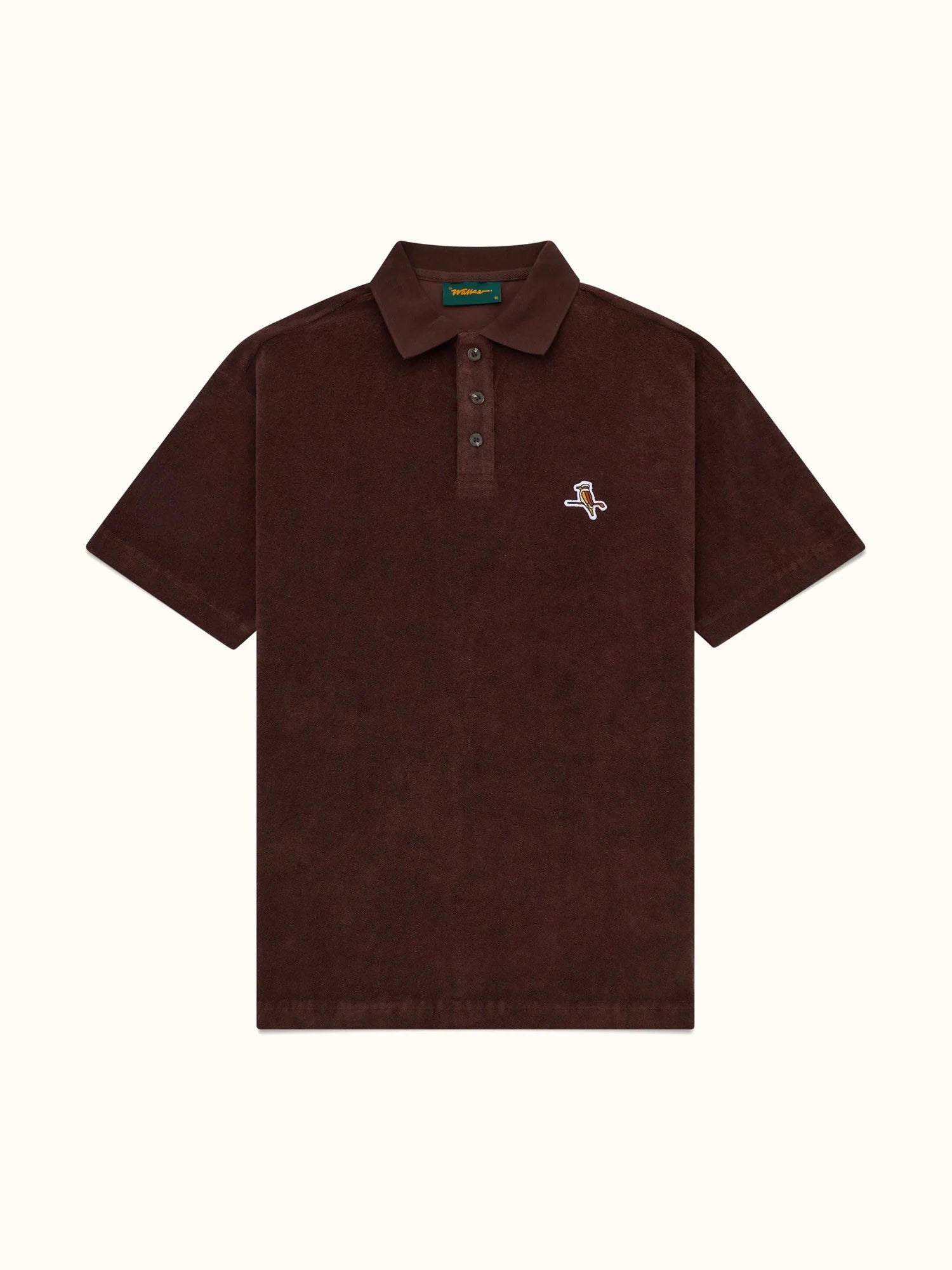 Kooka Terry Polo - Deep Chocolate