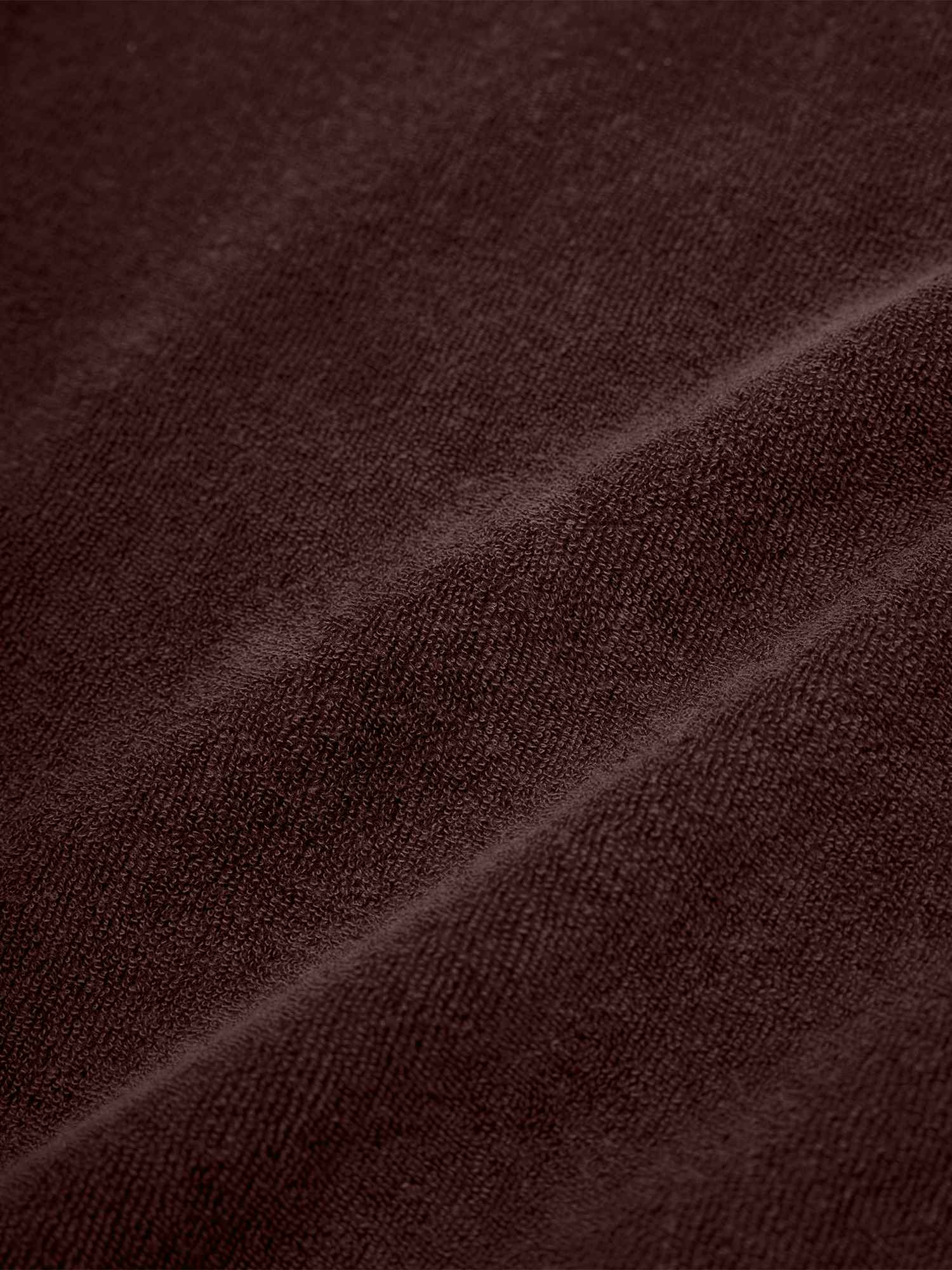 Kooka Terry Polo - Deep Chocolate