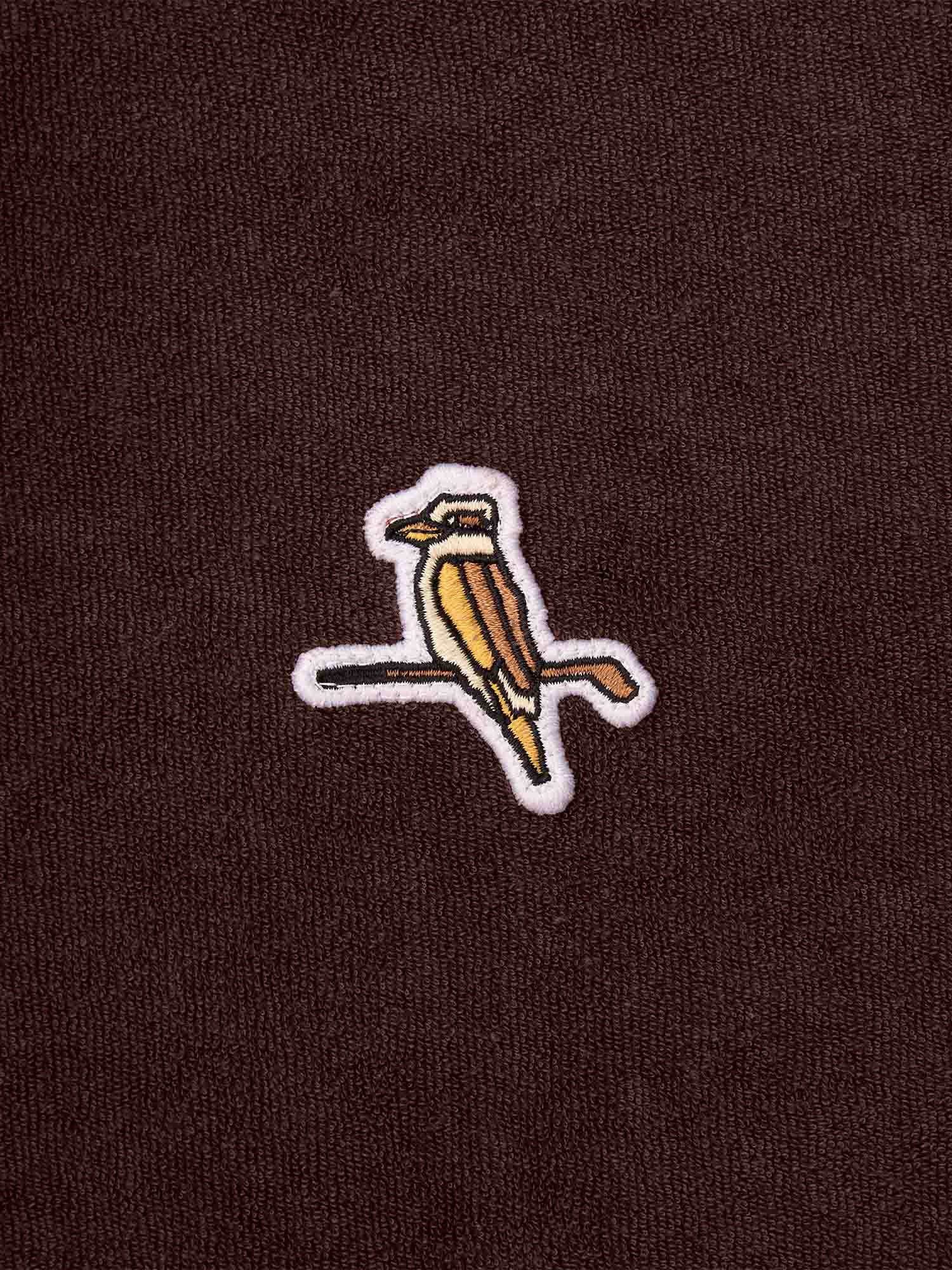 Kooka Terry Polo - Deep Chocolate