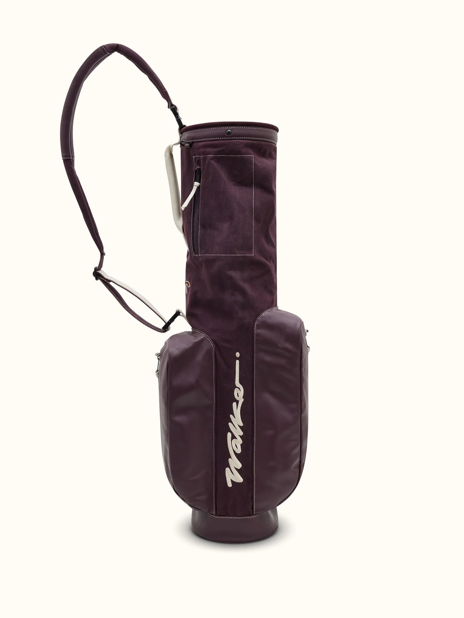 Walker x Hiroki Sunday Bag - Merlot Waxed Canvas