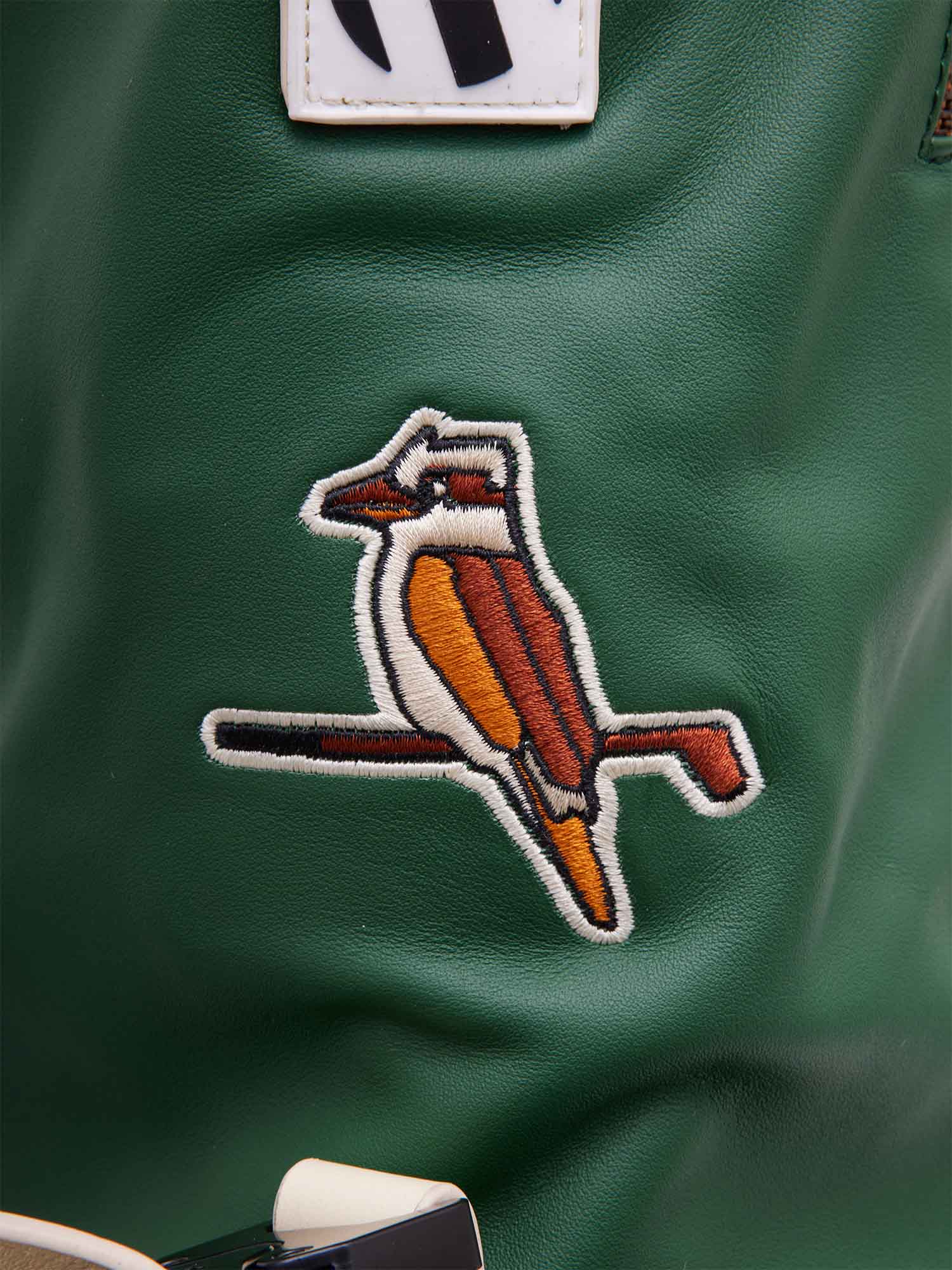 Walker x Hiroki Sunday Bag - Dark Green Leather