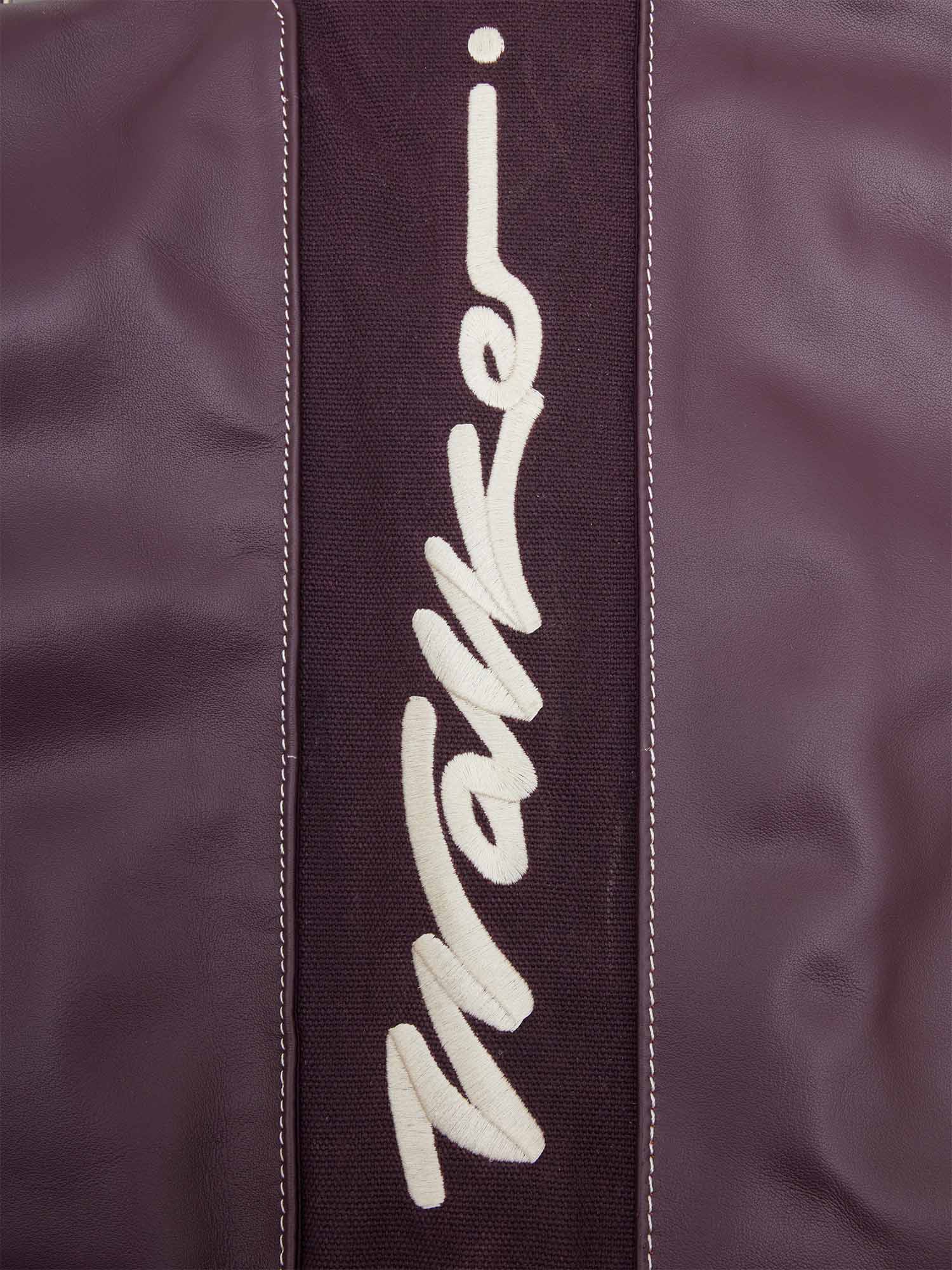 Walker x Hiroki Sunday Bag - Merlot Waxed Canvas