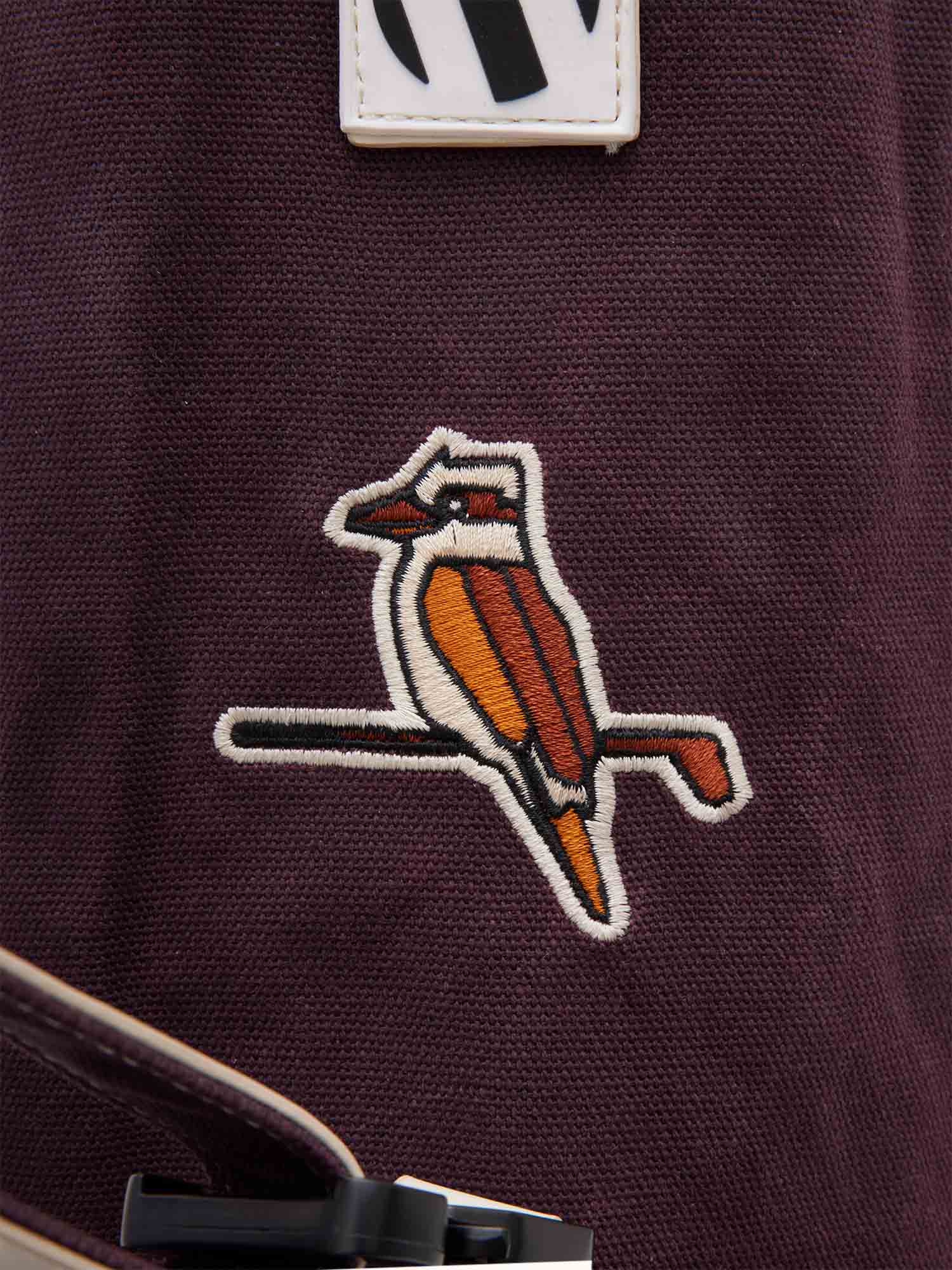 Walker x Hiroki Sunday Bag - Merlot Waxed Canvas