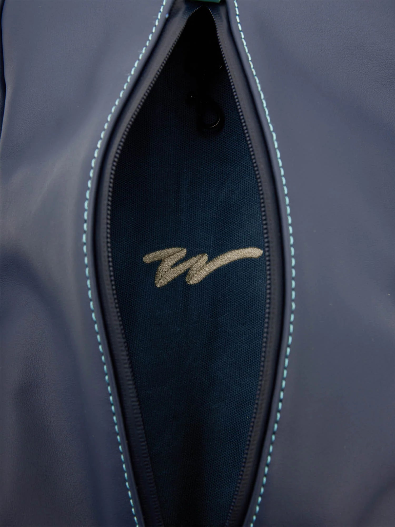 Walker x Hiroki Sunday Bag - Blue Waxed Canvas