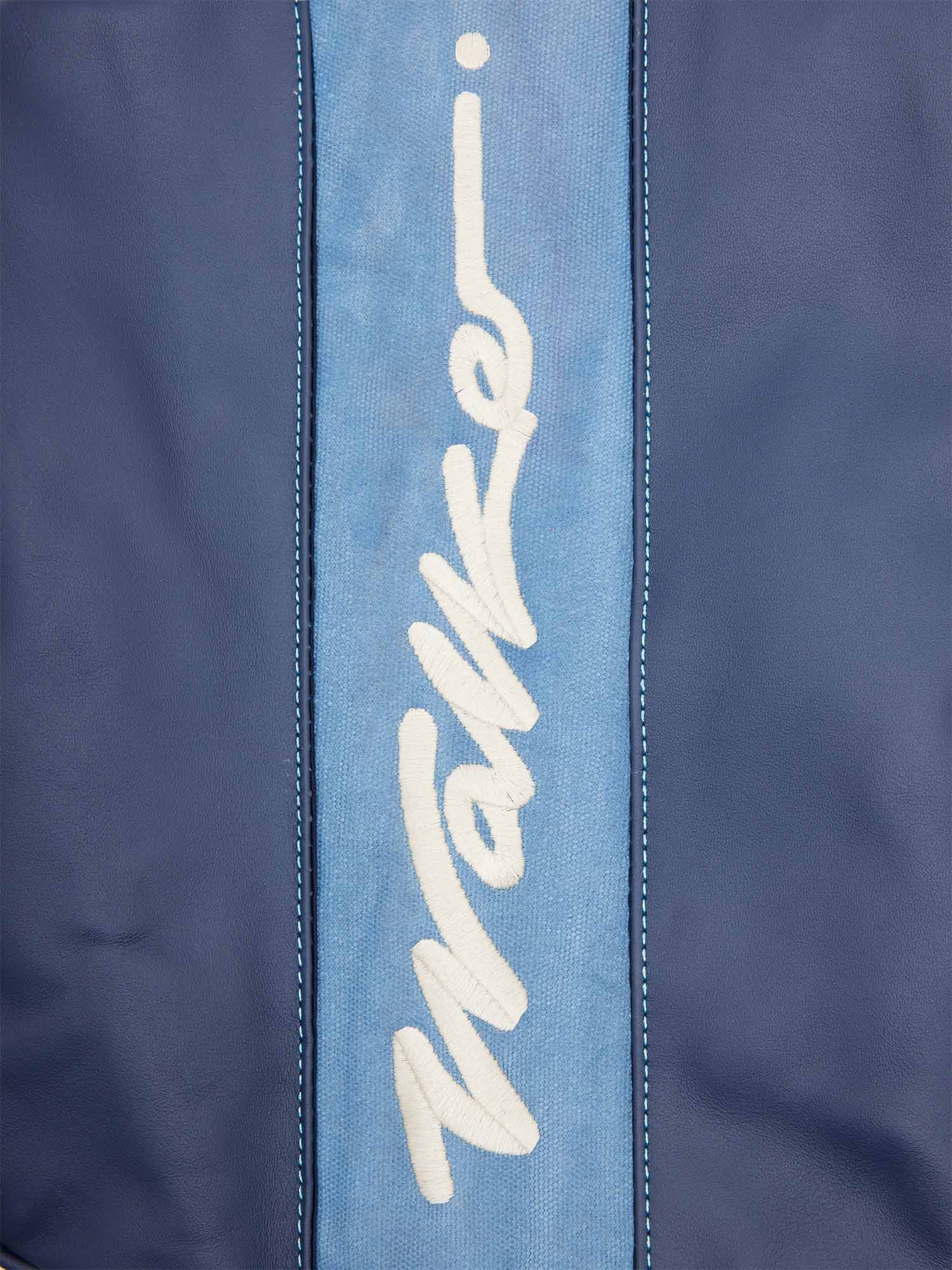 Walker x Hiroki Sunday Bag - Blue Waxed Canvas