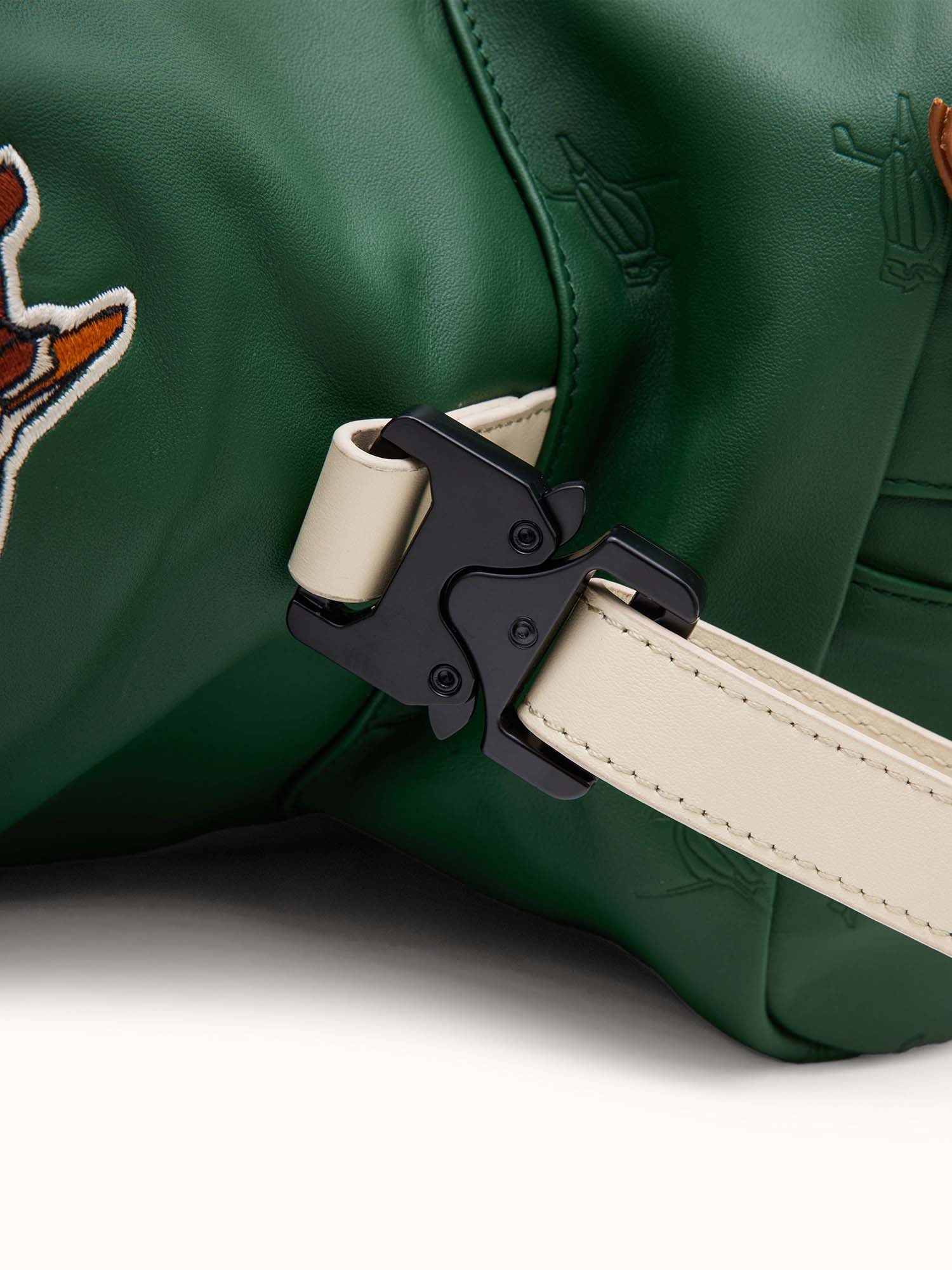 Walker x Hiroki Sunday Bag - Dark Green Leather