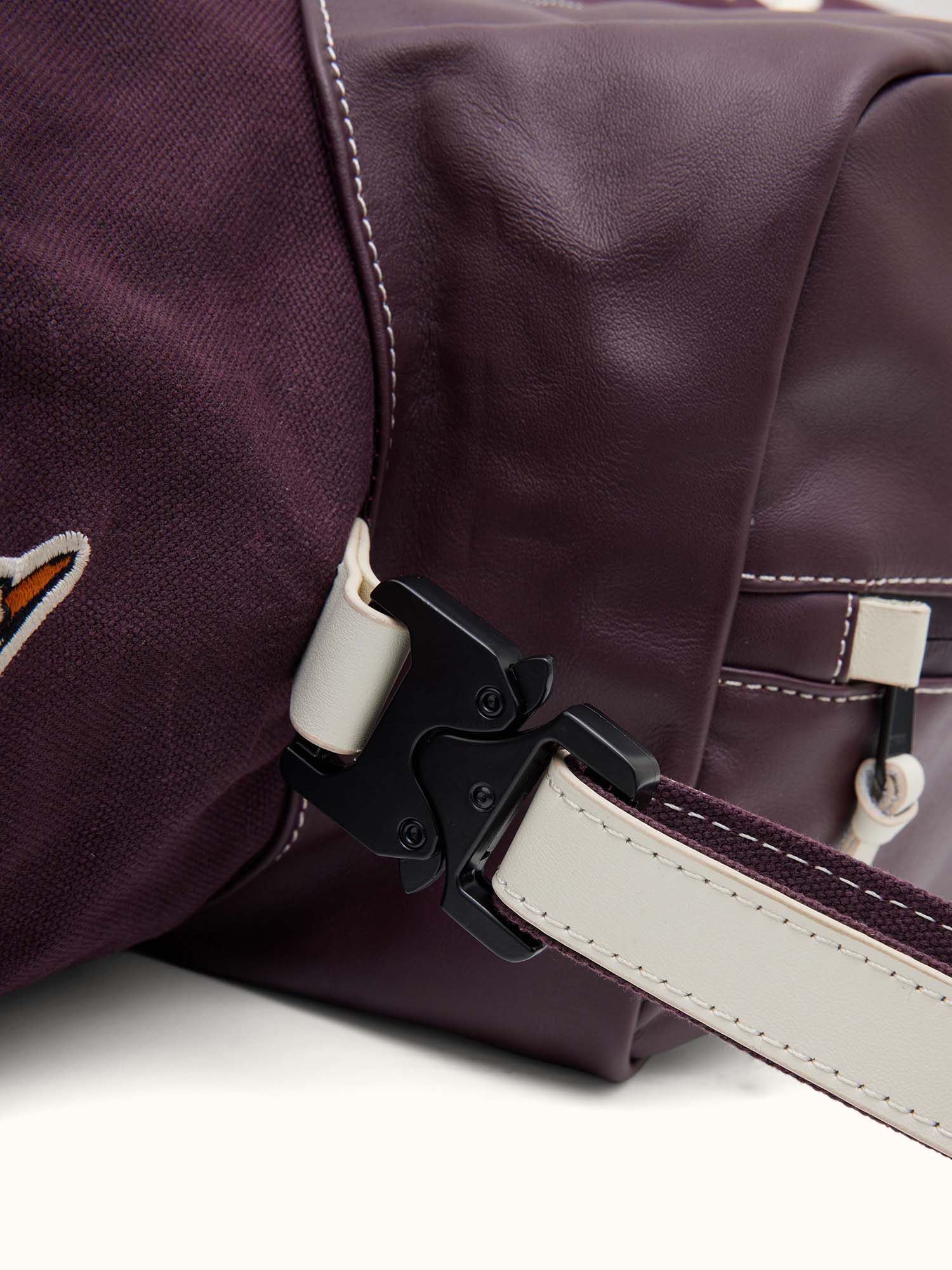 Walker x Hiroki Sunday Bag - Merlot Waxed Canvas