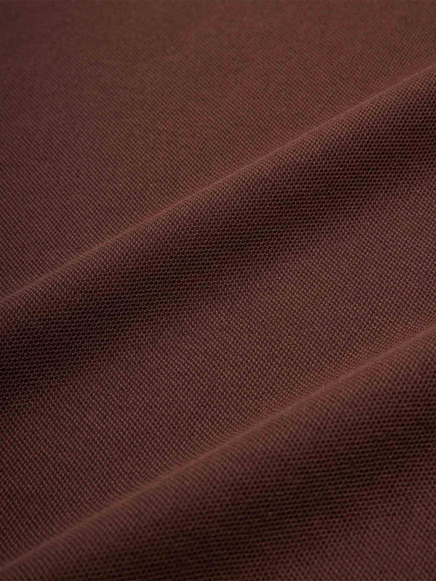 Kooka Two-Tone Polo - Chocolate/White