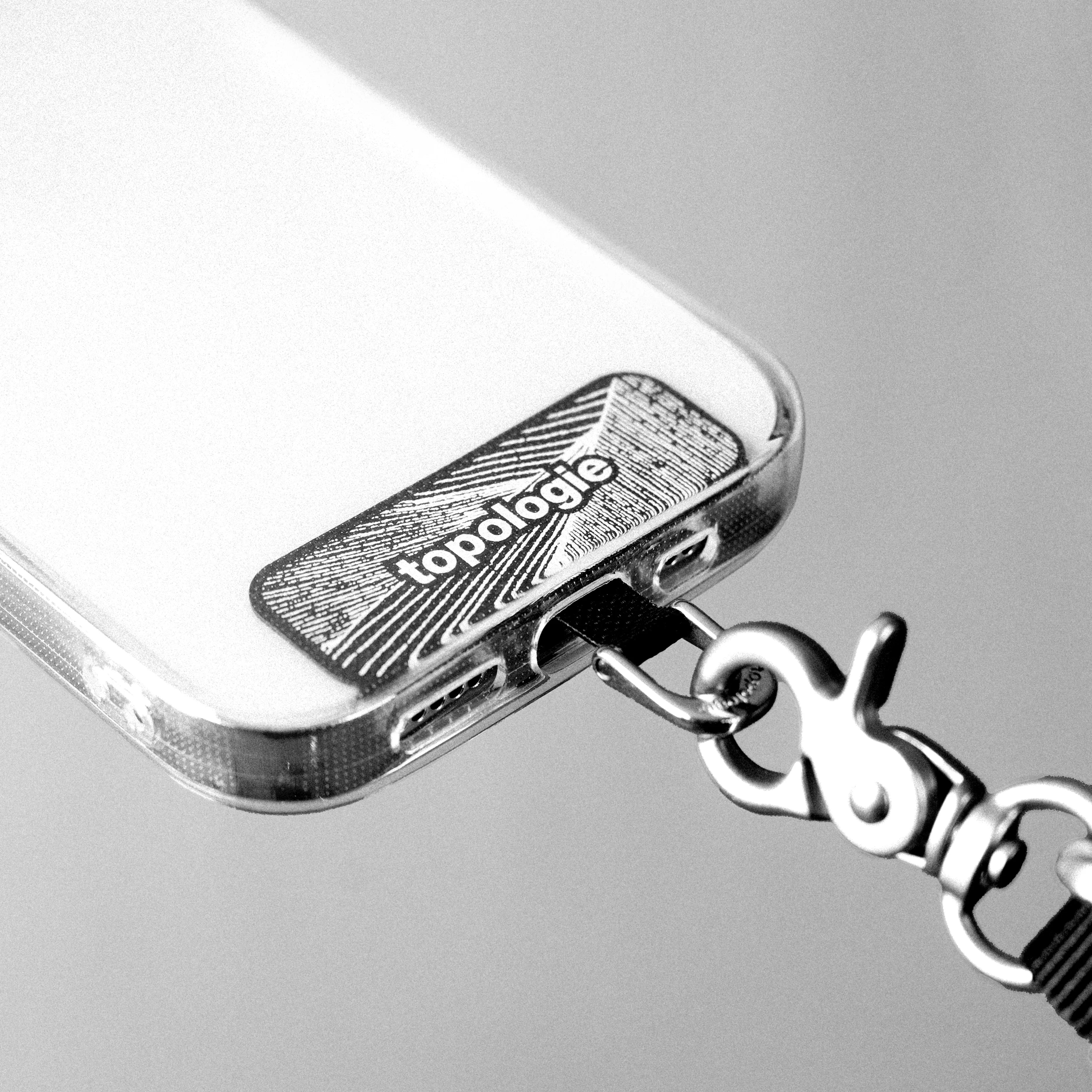 Topologie Phone Strap Adaptor - Black
