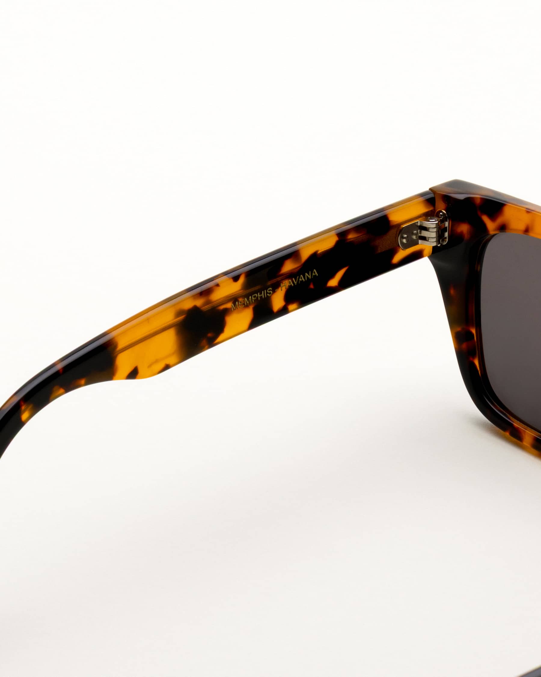 Memphis Havana - Grey Solid Lens