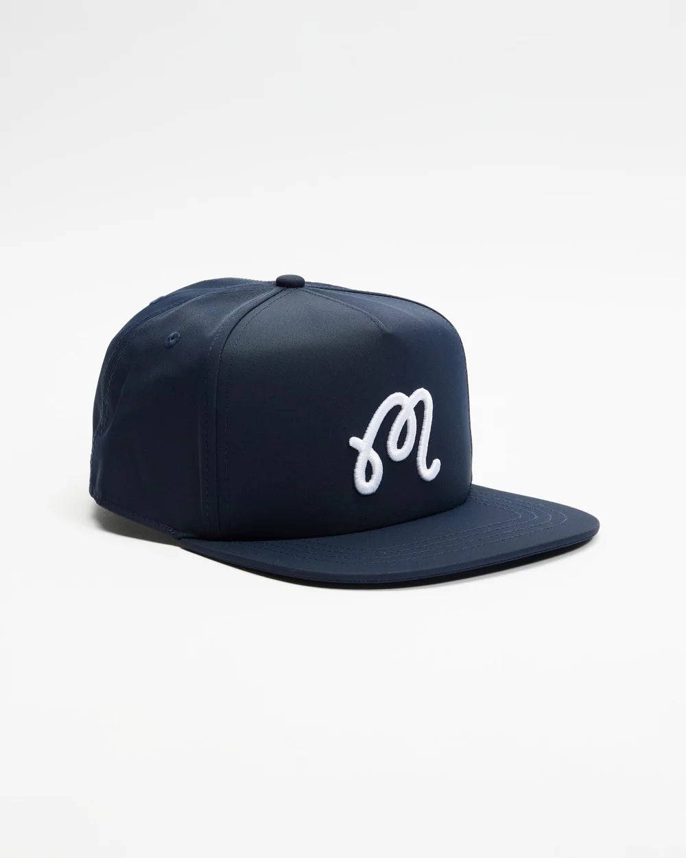 Malbon Golf Snapback Hat - Navy