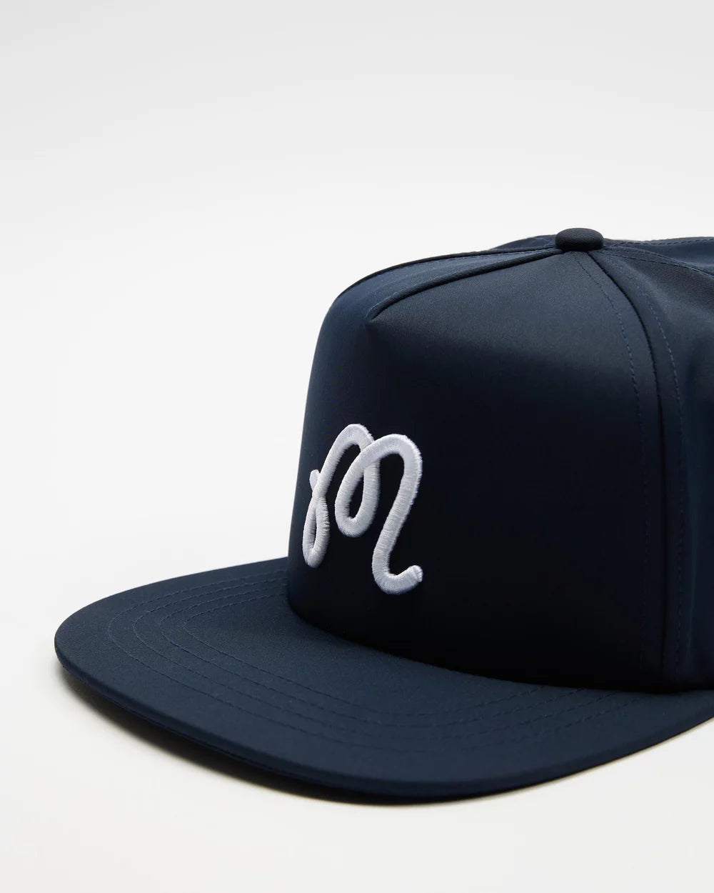 Malbon Golf Snapback Hat - Navy