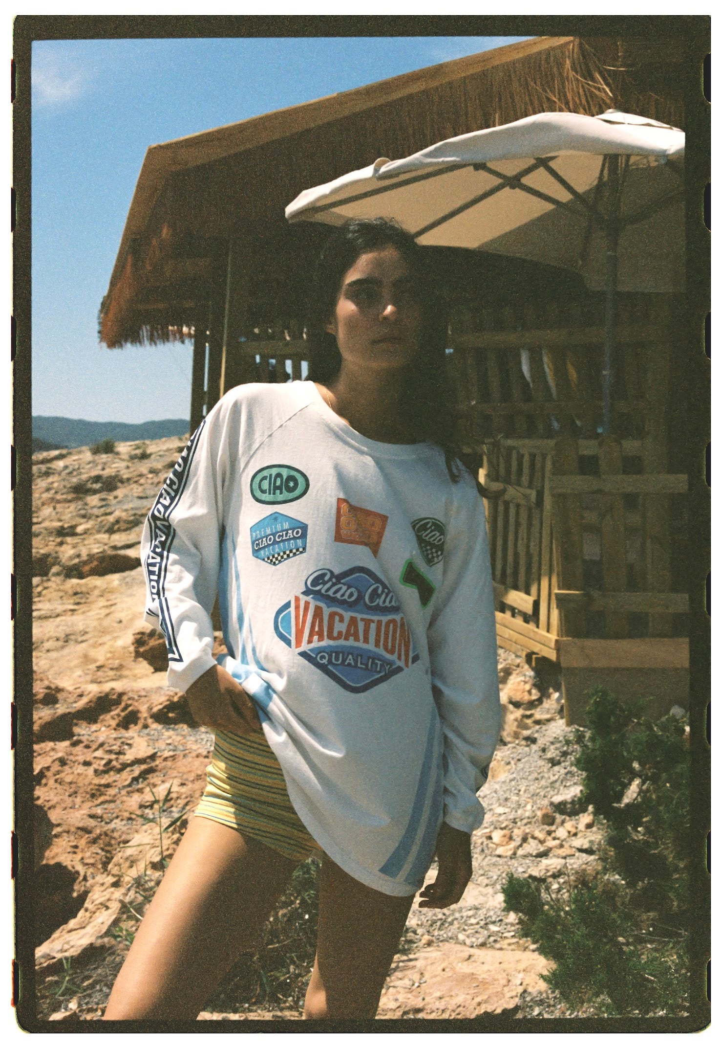 Moto Ls Tee - White