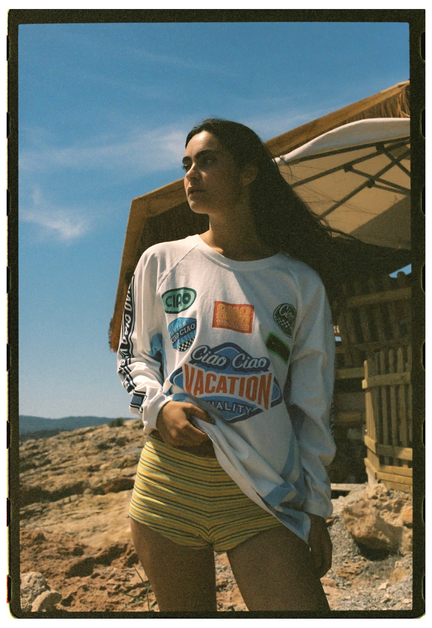 Moto Ls Tee - White