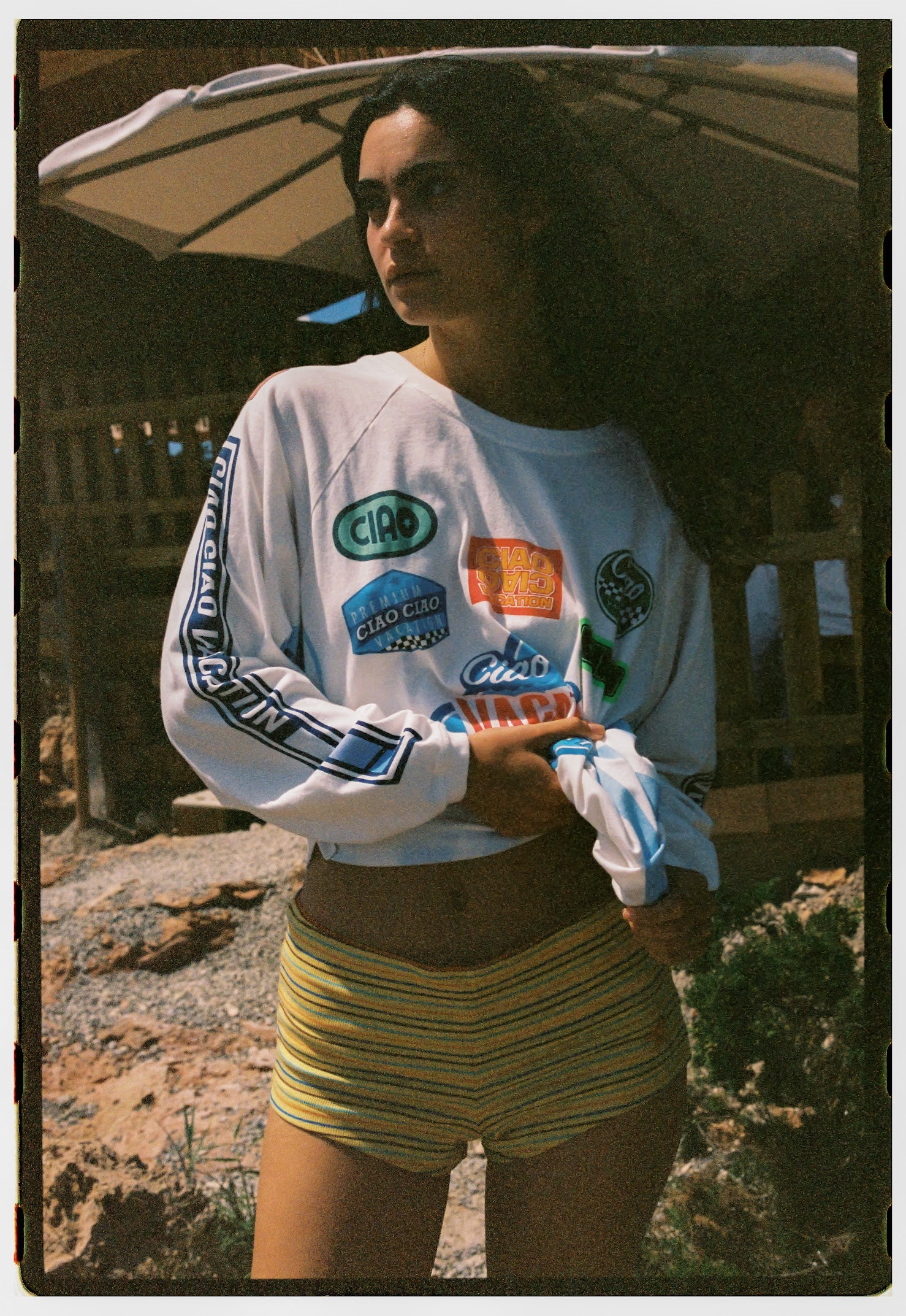Moto Ls Tee - White
