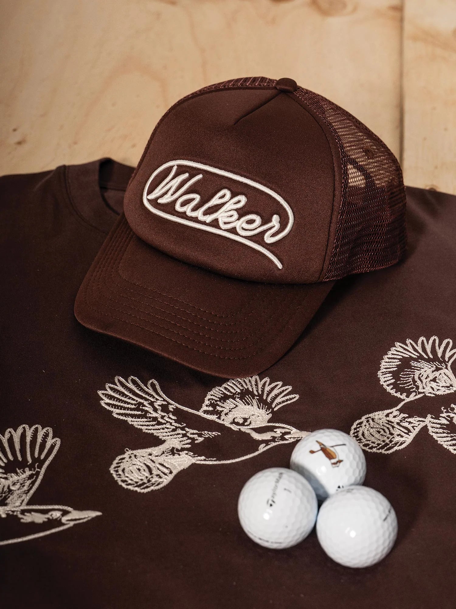 Lasso Trucker Cap - Chocolate