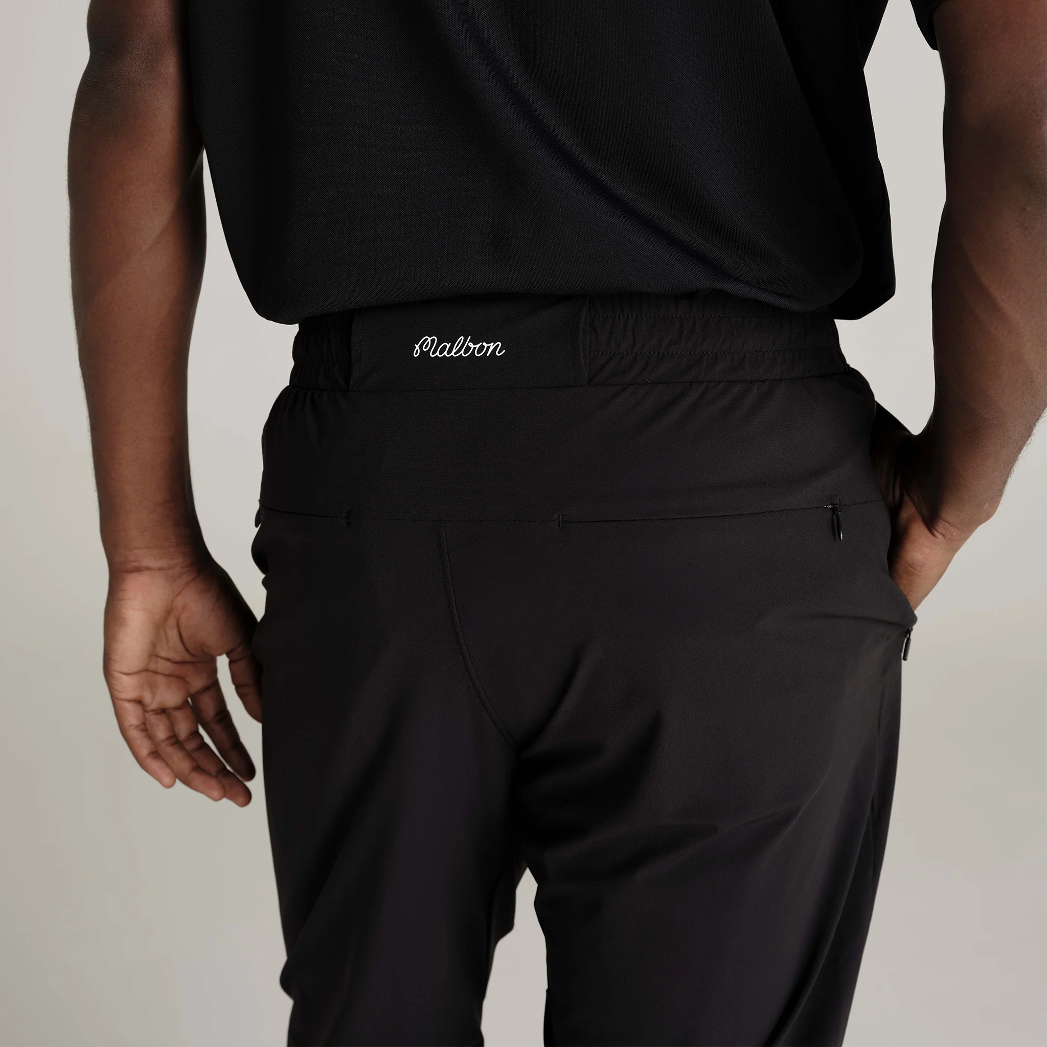 Performance Nylon tech Pant - Black