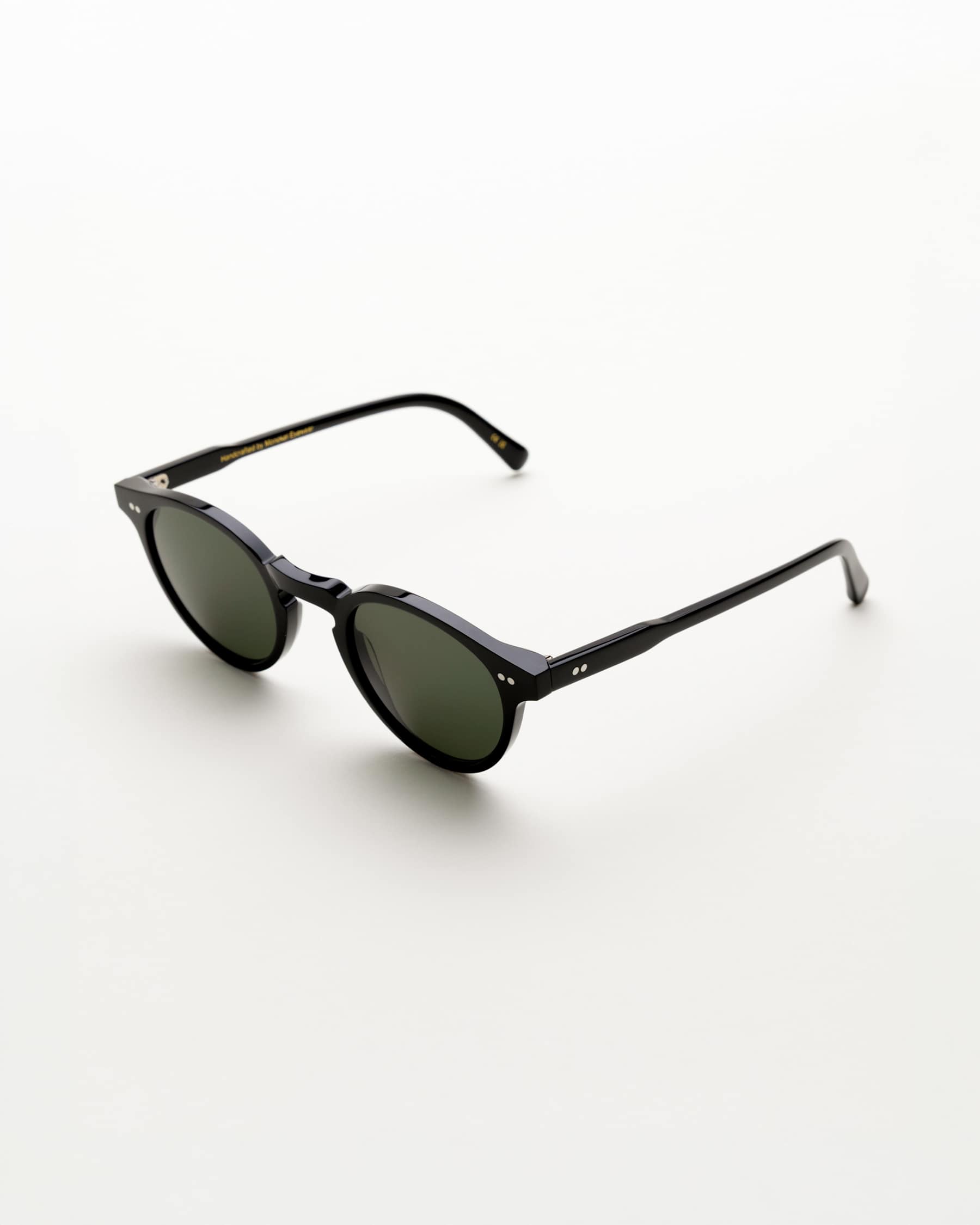 Forest Black - Green Solid Lens