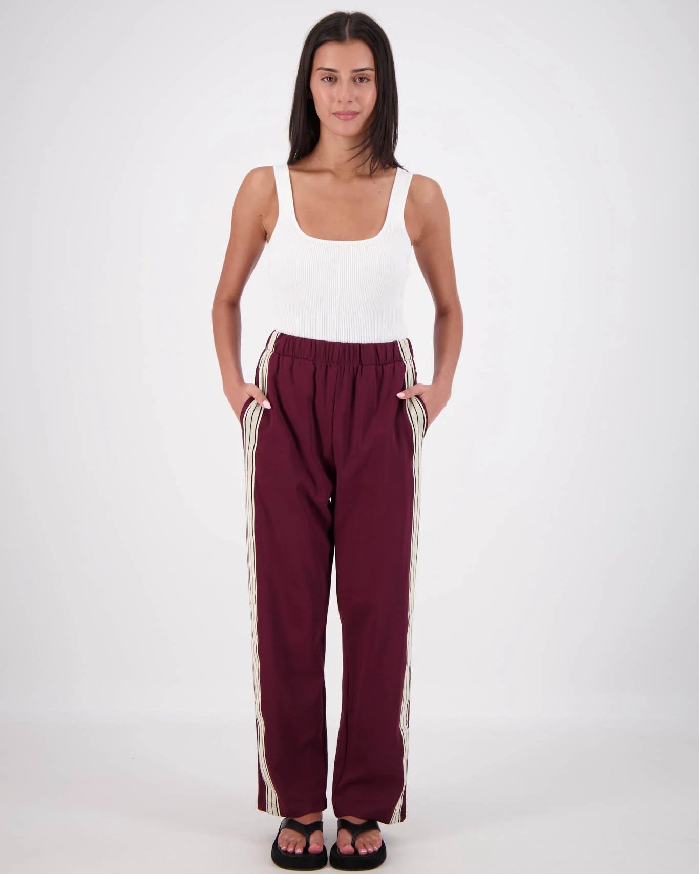 Panarea Trackpant - Plum
