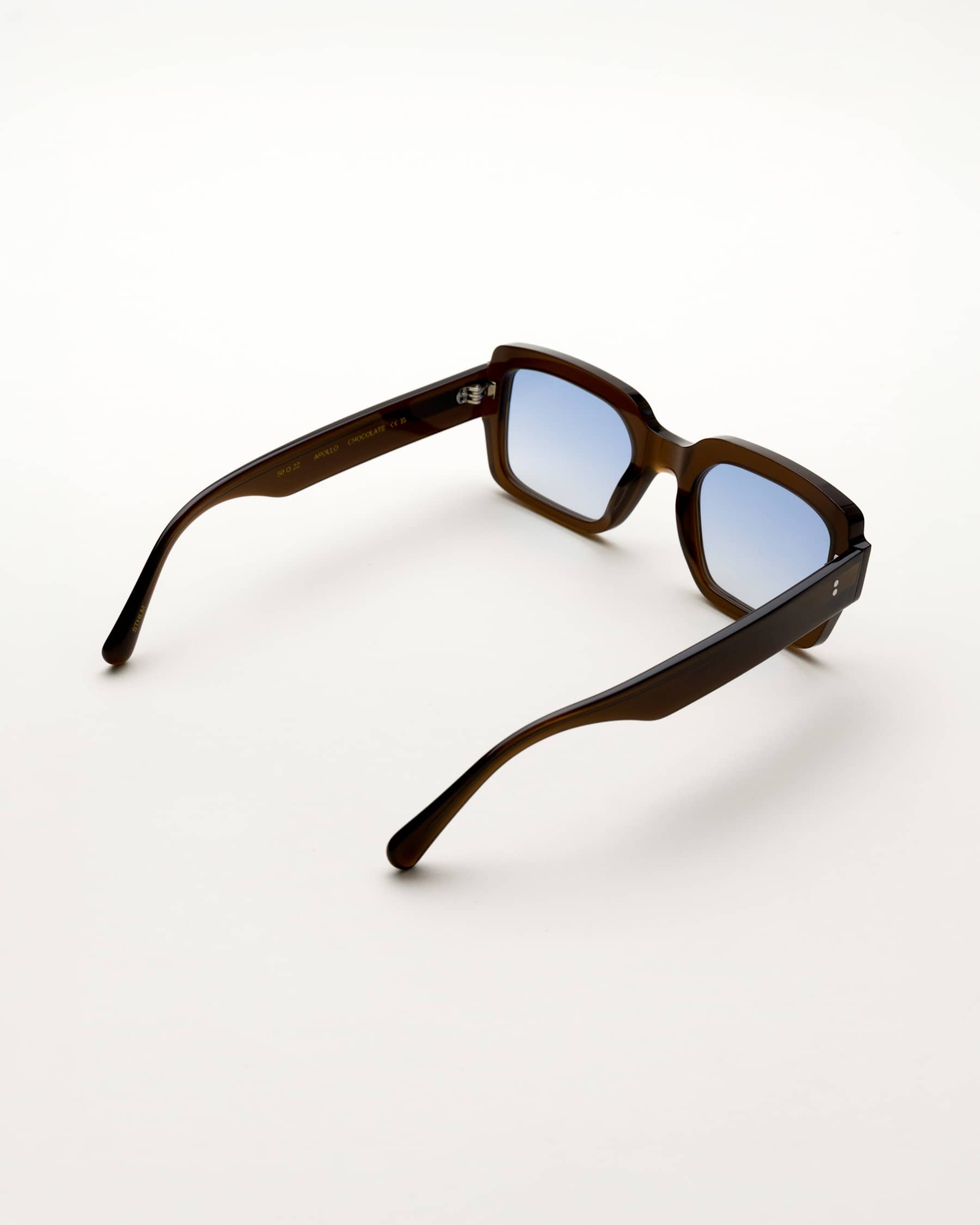 Apollo Chocolate - Blue Gradient Lens